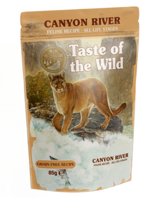 Taste Of The Wild Cat All Ages Chuncks In Gravy Trout, Chicken, Turkey - 85gr