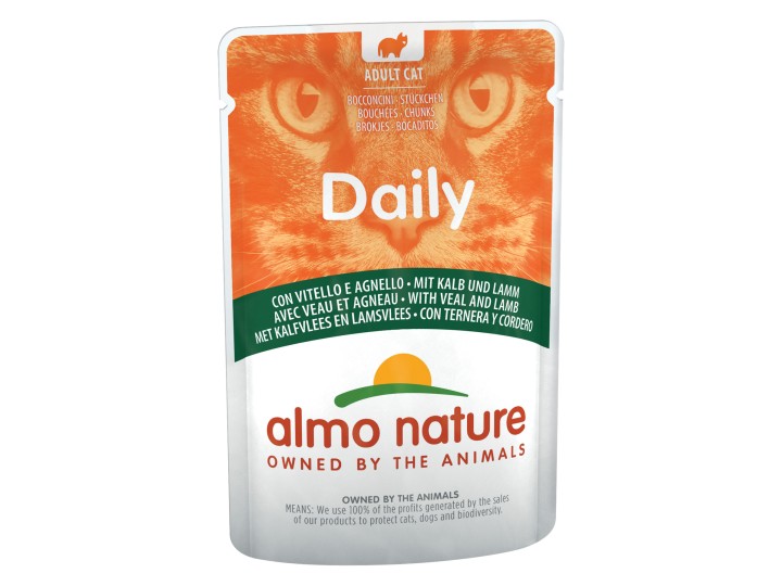 Almo Nature Daily Veal And Lamb - 70gr