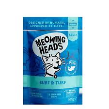 Meowing Heads Feline Wet Pouch Surf&turf 100gr