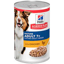 Hill's Science Plan Mature Adult 7+ Dog Food With Chicken - 370gr