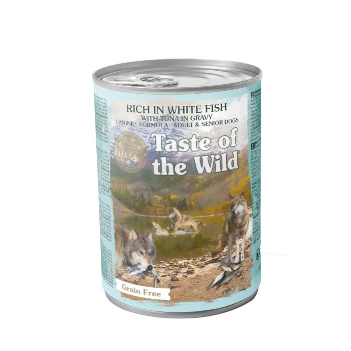 Taste Of The Wild Adult Senior White Fish And Tuna In Gravy - 390gr