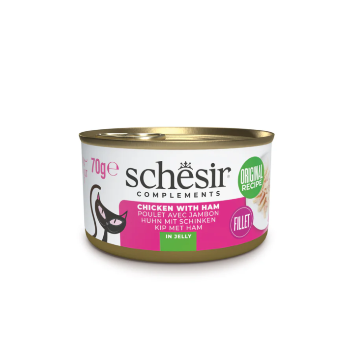 Schesir Chicken Fillets With Ham In Jelly - 70gr