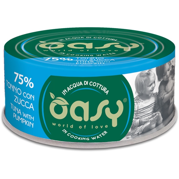 Oasy Wet Cat More Love - Tuna With Pumpkin - 70gr