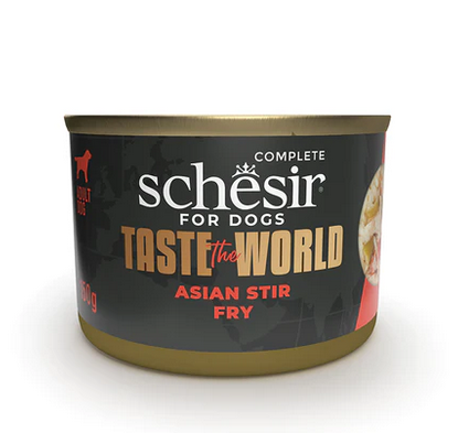 Schesir Taste The World Dog Asian Stir Fry In Broth 150Gr