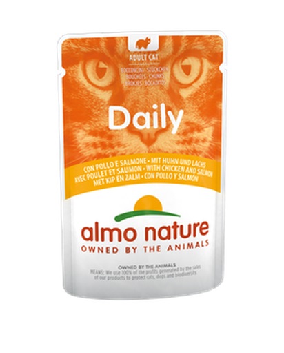 Almo Nature - Daily Cats Chicken & Salmon - 70gr