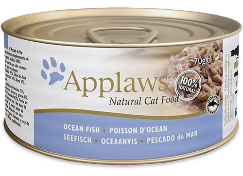 Applaws Can With Blue Fish For Cats - 70gr