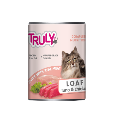 Truly Complete Tuna & Chicken Loaf Pate For Cats - 375gr