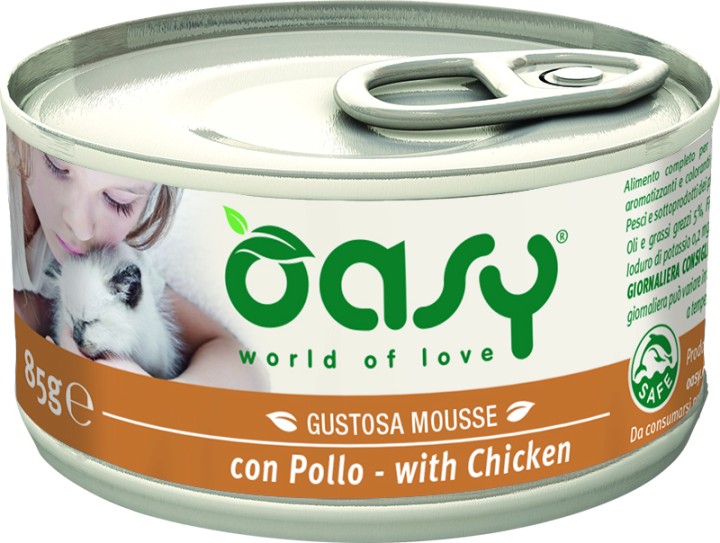 Oasy Chicken Mousse - 85gr