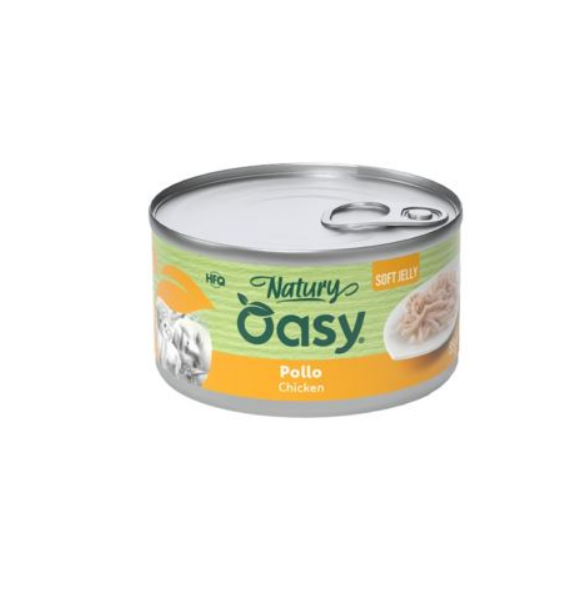 Oasy Wet Cat Natury Soft Jelly - Chicken - 150gr