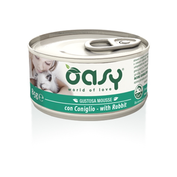 Oasy Mousse With Rabbit - 85gr