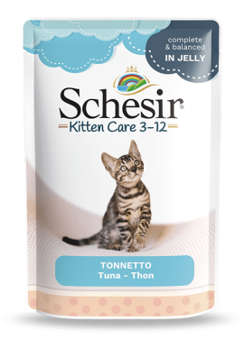 Schesir Tuna In Gelatine For Kitten - 85gr