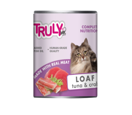 Truly Complete Tuna & Crab Loaf Pate For Cats - 375gr
