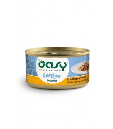Oasy Wet Cat's wet food Caprice Cuts In Gravy With Chicken 85gr