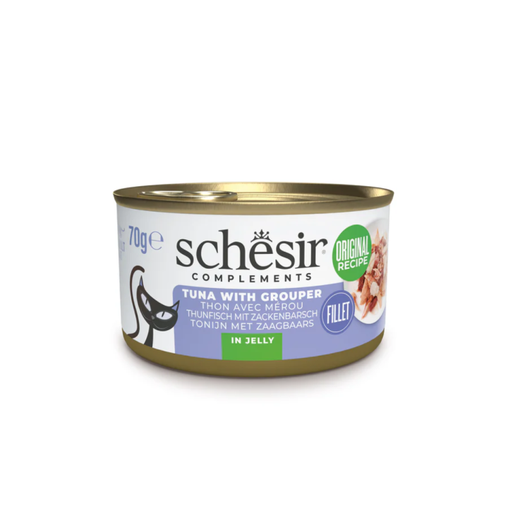 Schesir Tuna With Grouper In Jelly - 70gr