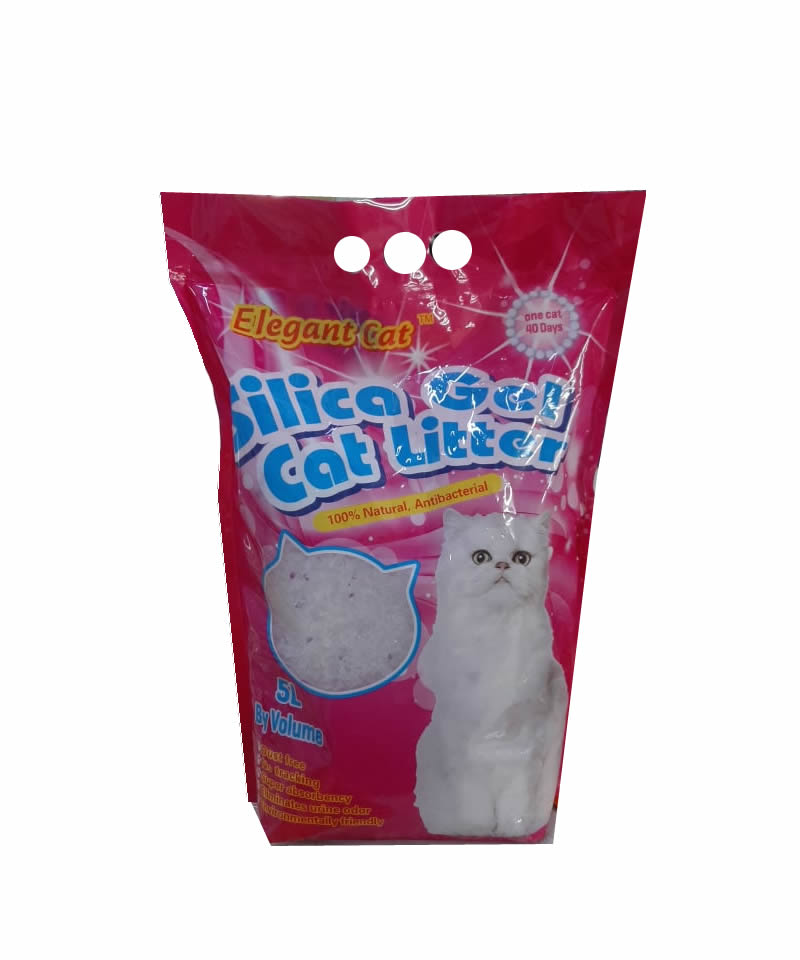 Elegant Silica Gel Cat Litter - 5 Kg