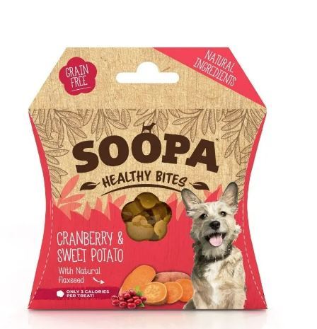 Soopa Cranberry & Sweet Potato Bites 50g - 50gr