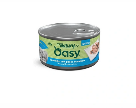 Oasy Wet Dog Natury Soft Jelly Tuna With Ocean Fish - 150gr