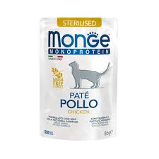 Monge Monoprotein Sterilised Cat Chicken Pate - 90gr