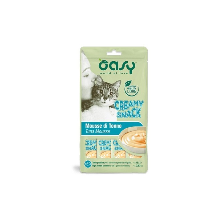 Oasy Cat Creamy Snack Tuna - 60gr