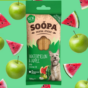 Soopa Watermelon And Apple Sticks - 100gr