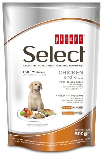 Picart Select Puppy Medium Chicken And Rice - 3 Kg