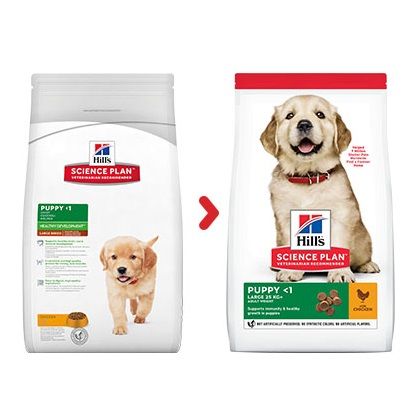 Hill's Science Plan Large Breed Puppy Food With Chicken - 2.5 Kg