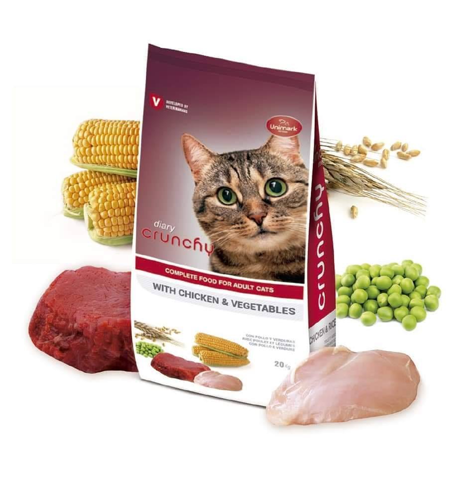 Crunchy Cat Chicken & Vegetables - 20 Kg