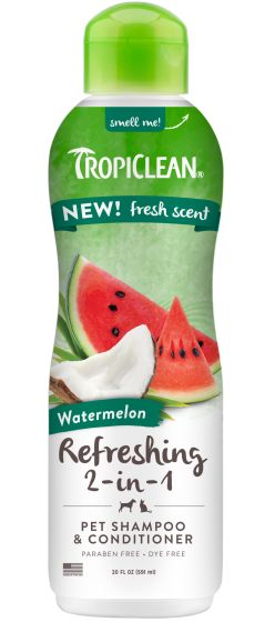Tropiclean Watermelon & Coconut Refreshing Shampoo & Conditioner - 590gr