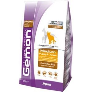 Gemon Dog Medium Puppy Junior With Chicken Rice - 3 Kg