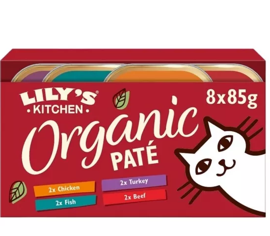 Lily's Kitchen Organic Pate Multipack - 6.8 Kg