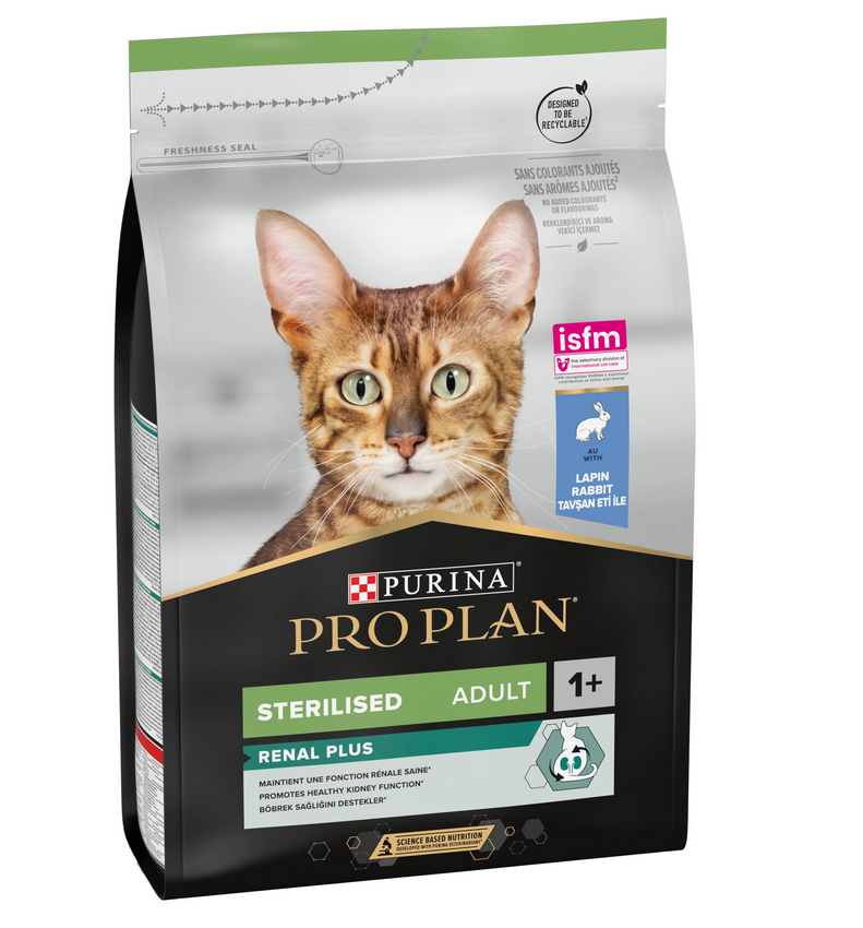 Pro Plan Sterilised Cat's dry food Rabbit 10 Kg