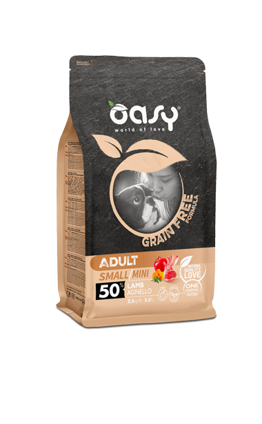 Oasy Grain Free Adult Small Or Mini Lamb - 800gr