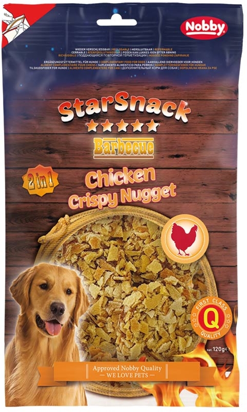 Nobby Starsnack Barbecue Chicken Crispy Nugget - 120gr