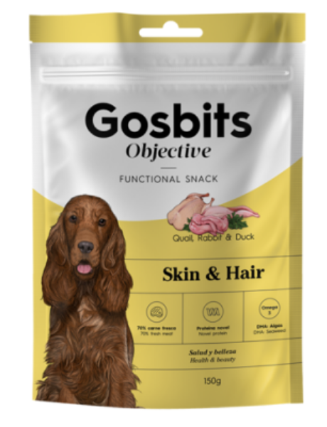 Gosbits Dog Objective Skin And Hair - 150gr