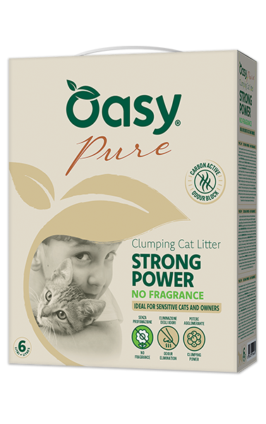 Oasy Pure Cat Litter Strong Power No Fragrance - 6 Kg