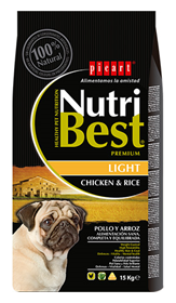 Picart Nutribest Light Chicken And Rice - 15 Kg