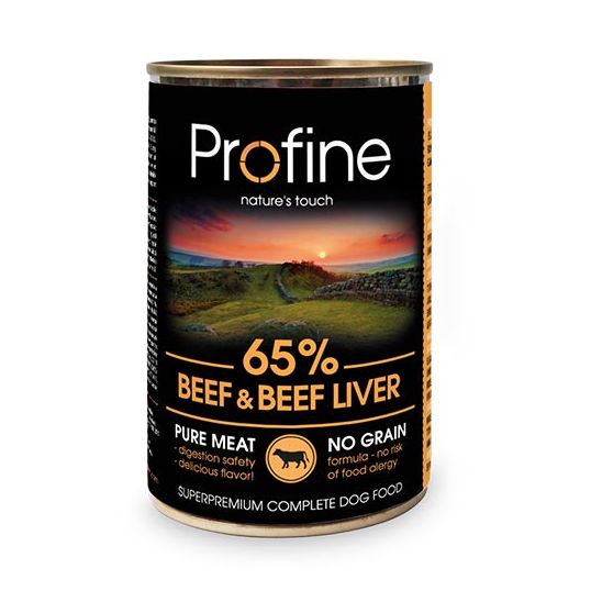 Profine 65 Pure Meat Beef  Beef Liver - 400gr