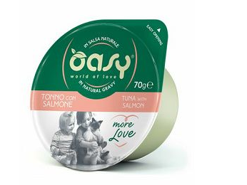 Oasy Oasy Wet Cat More Love - Tuna With Salmon Cup - 70gr