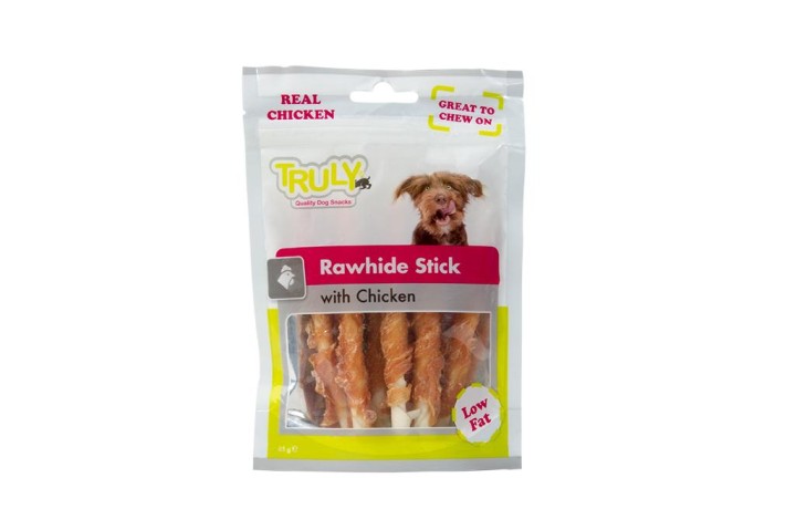 Truly Rawhide Stick With Chicken - 325gr
