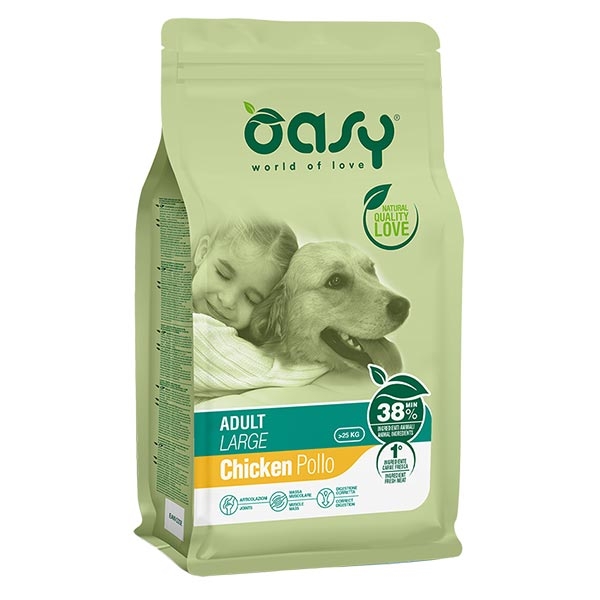 Oasy Dog Adult Large - 12 Kg