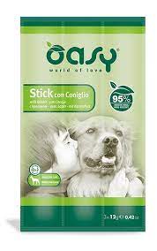 Oasy Snack Dog  Stick Rabbit - 12gr