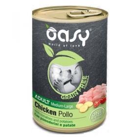 Oasy Wet Dog Grain Free - Adult Medium & Large Breed Chicken - 400gr