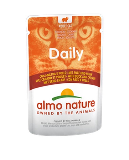 Almo Nature - Daily Cats Chicken & Duck - 70gr