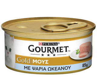 Purina Gourmet Gold Mousse Ocean Whitefish 85Gr