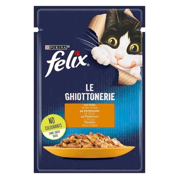 Purina Felix Cat Food Chicken In Jelly 85Gr