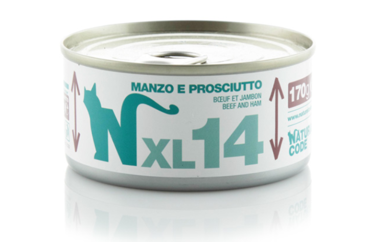 Natural Code Beef And Ham 170Gr