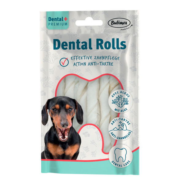 Bubimex Dental Braided Dental Rolls With Seaweed - 90gr
