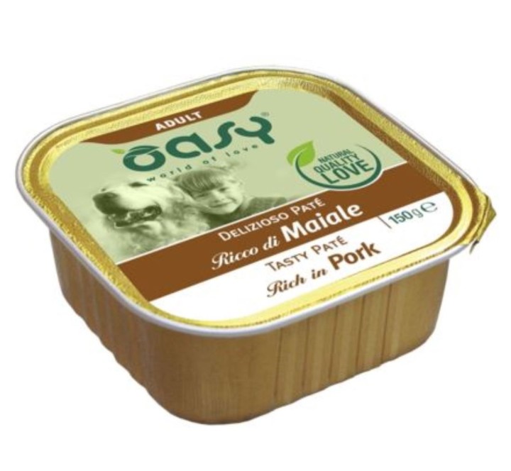 Oasy Wet Dog Food Pork - 150gr