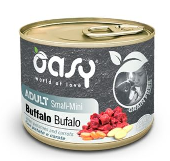 Oasy Grain Free Small Mini Bufalo Adult - 200gr