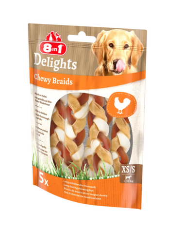 8In1 Delights Chewy Braids - 80gr